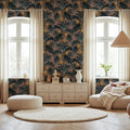 Lush Lemons, Pink Mural Wallpaper - room preview 02