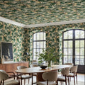 Lush Lemons, Beige Mural Wallpaper - room preview 02