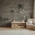 Palm Beach, Vintage Mural Wallpaper - room preview 02