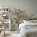 Syringa Flowers, Pink Mural Wallpaper - room preview 02