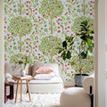 Bird Garden, Day Mural Wallpaper - room preview 02