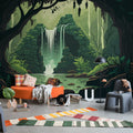 Fantasy Game, Dark Mural Wallpaper - room preview 02