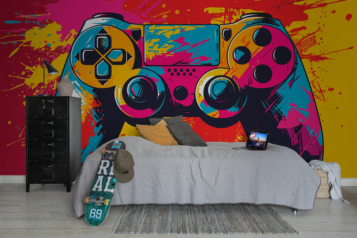 Player One, Multi Mural Wallpaper - room preview 02