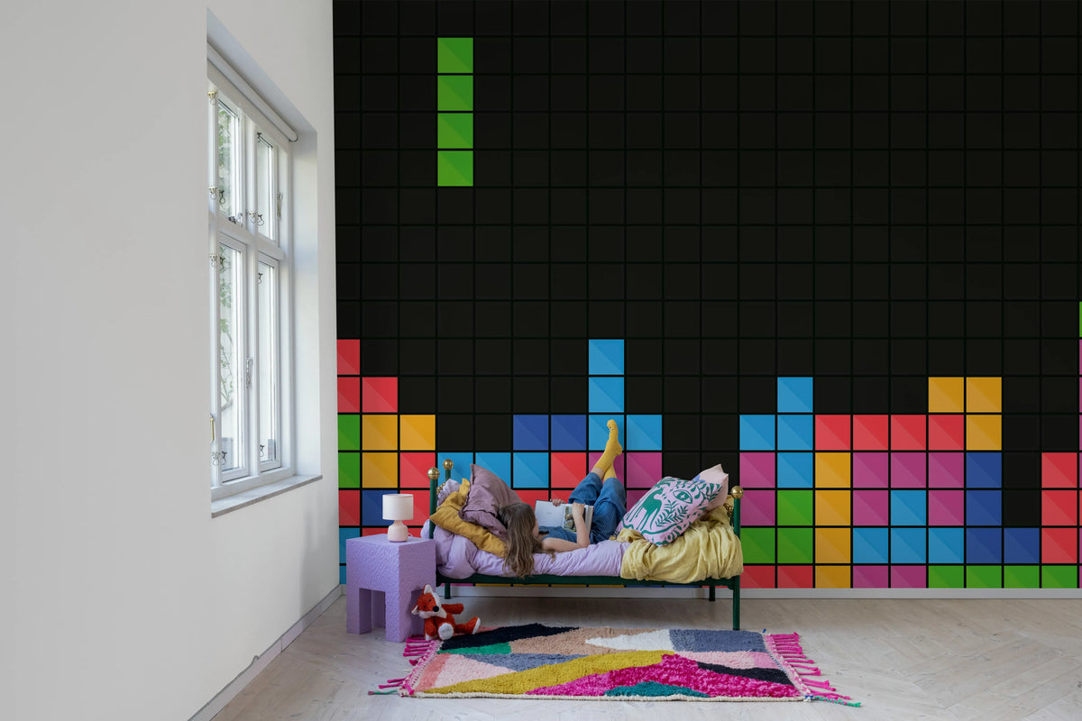 Puzzle Game, Multi Mural Wallpaper - room preview 02