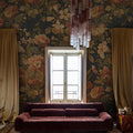 Majestic Vintage Garden, Ivory Mural Wallpaper - room preview 02