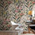 Winding Bloom, Summer Greenery Mural Wallpaper - room preview 02