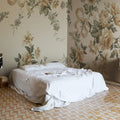 Vintage Bow, Yellow Mural Wallpaper - room preview 02
