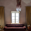 Sky of Clouds, Pink Mural Wallpaper - room preview 02