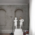 Daydream Arches, Gray Mural Wallpaper - room preview 02