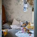 Daydream, Blue Mural Wallpaper - room preview 02