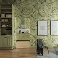 Atlantis Fish, Gold Mural Wallpaper - room preview 02