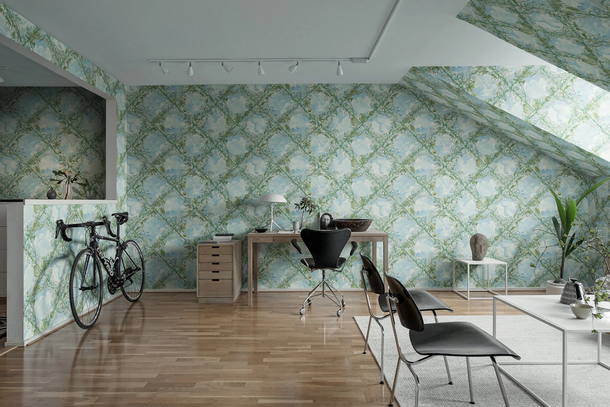 Babylon Sky, Sky Mural Wallpaper - room preview 02