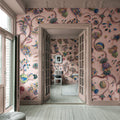 Eden Tree, Pink Mural Wallpaper - room preview 02