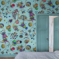 Eden Tree, Mint Mural Wallpaper - room preview 02