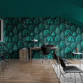 Yggdrasil Forest, Dark Mural Wallpaper - room preview 02