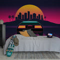 Delorian, Night Mural Wallpaper - room preview 02