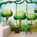 Gaming World, Green Mural Wallpaper - room preview 02