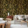Hop Garden, Brown Mural Wallpaper - room preview 02