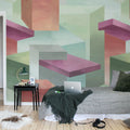 Geometrics, Multi Mural Wallpaper - room preview 02