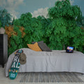 Gaming Woods, Fall Mural Wallpaper - room preview 02