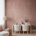 Wood Shades, Pink Mural Wallpaper - room preview 02