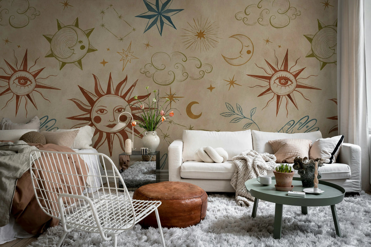 Astrology, Multi Mural Wallpaper - room preview 02