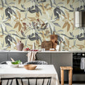 Lily Garden, Honey Mural Wallpaper - room preview 02