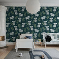 Koala Friends, Night Mural Wallpaper - room preview 02