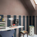 Striped Panel, Pink Mural Wallpaper - room preview 02