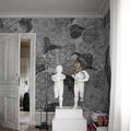 Sol Rosa, Black & White Mural Wallpaper - room preview 02