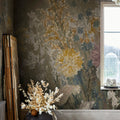 Lilians Bed, Purple Mural Wallpaper - room preview 02