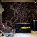 Susan, Pink Mural Wallpaper - room preview 02