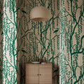 Droptree, Peach Mural Wallpaper - room preview 02
