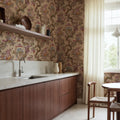 Dragon Tree Bloom, Peach Mural Wallpaper - room preview 02