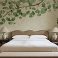 Maidenhair Tree, Green Mural Wallpaper - room preview 02