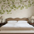 Maidenhair Tree, Light Green Mural Wallpaper - room preview 02