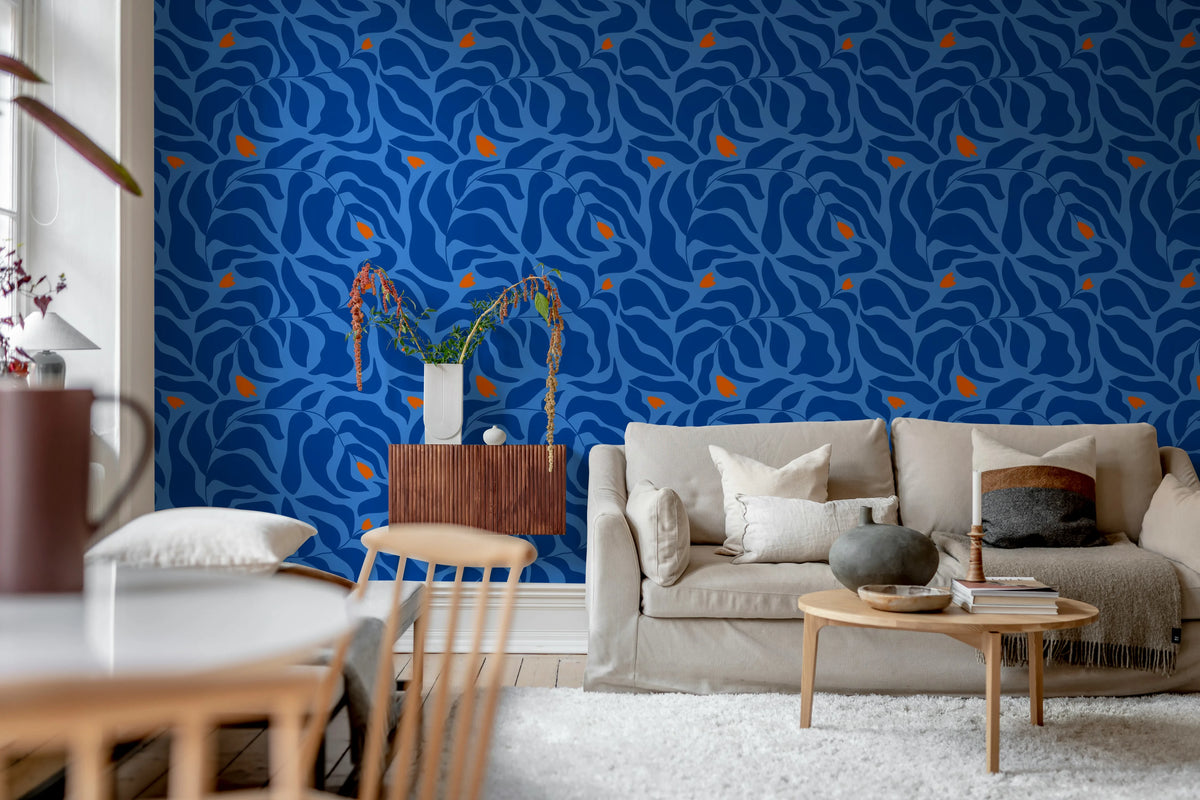 Twilight Garden, Dark Mural Wallpaper - room preview 02