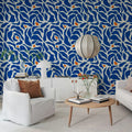 Twilight Garden, Bright Mural Wallpaper - room preview 02
