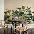 Vintage Meadow, Yellow Mural Wallpaper - room preview 02