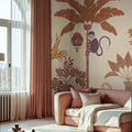 Savanna Chic, Beige Mural Wallpaper - room preview 02