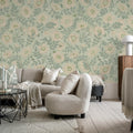 Briar Bloom, Pastel Mural Wallpaper - room preview 02