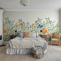 Whimsy Meadow, Summer Mural Wallpaper - room preview 02