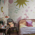 Chroma, Soft Mural Wallpaper - room preview 02