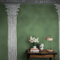 Aegis, Green Mural Wallpaper - room preview 02