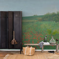 Poppy Landscape, Summer Mural Wallpaper - room preview 02