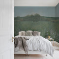 Poppy Landscape, Dusk Mural Wallpaper - room preview 02