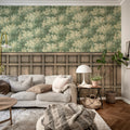 Vintage Foliage, Panels Mural Wallpaper - room preview 02