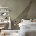 Shapes in Motion, Beige Mural Wallpaper - room preview 02
