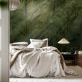 Jungle Shade, Green Mural Wallpaper - room preview 02