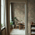 Botanical Manor, Soft Mural Wallpaper - room preview 02